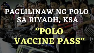 ANONG PAKINABANG NG KUMPLETONG BAKUNA SA SAUDI ARABIA KAPAG PAUWI NG PILIPINAS?