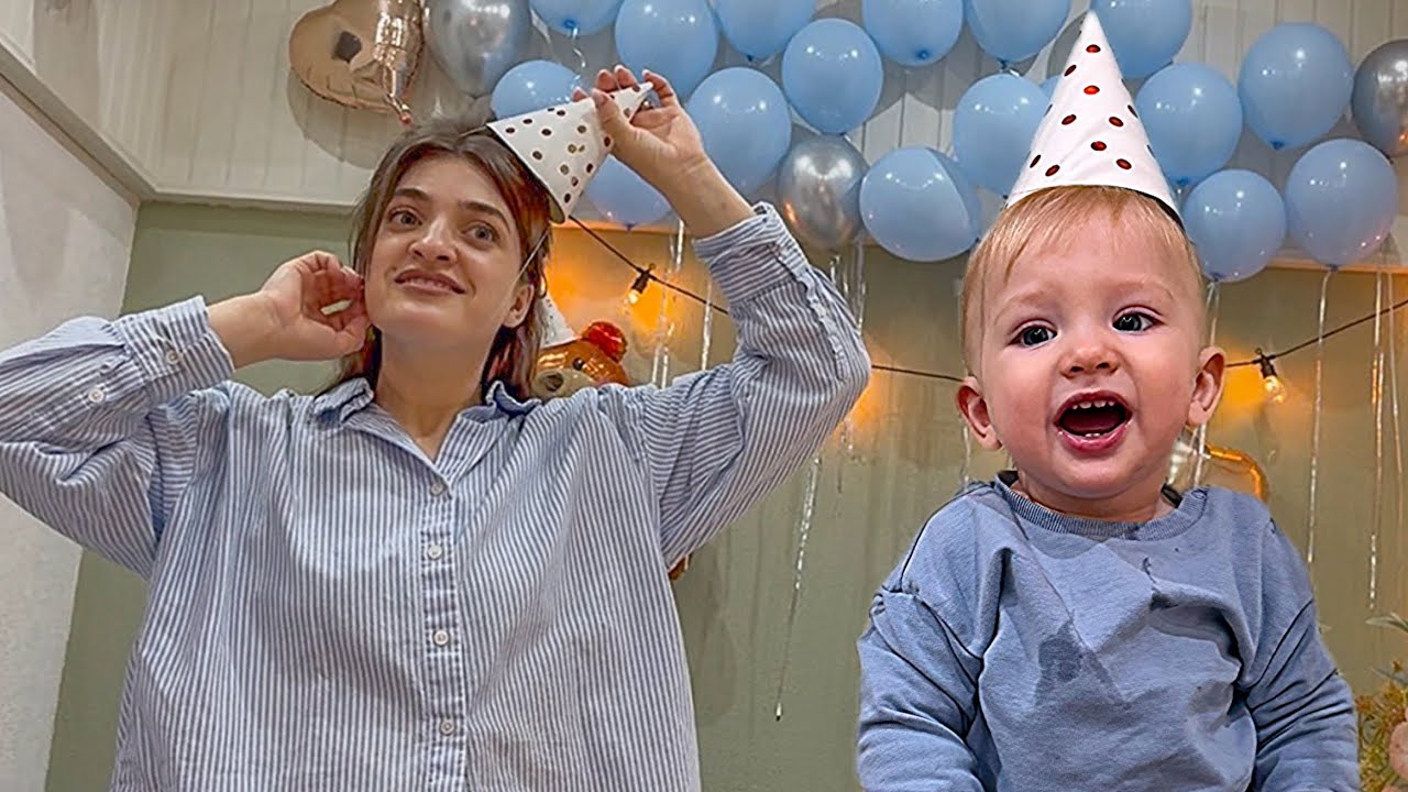 PRIMA ANIVERSARE a MICUȚULUI nostru  AMADEUS/ AVEM baiat mare