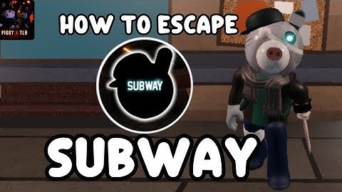 How to ESCAPE CHAPTER 1 - Subway in PIGGY: THE LOST BOOK! - Roblox