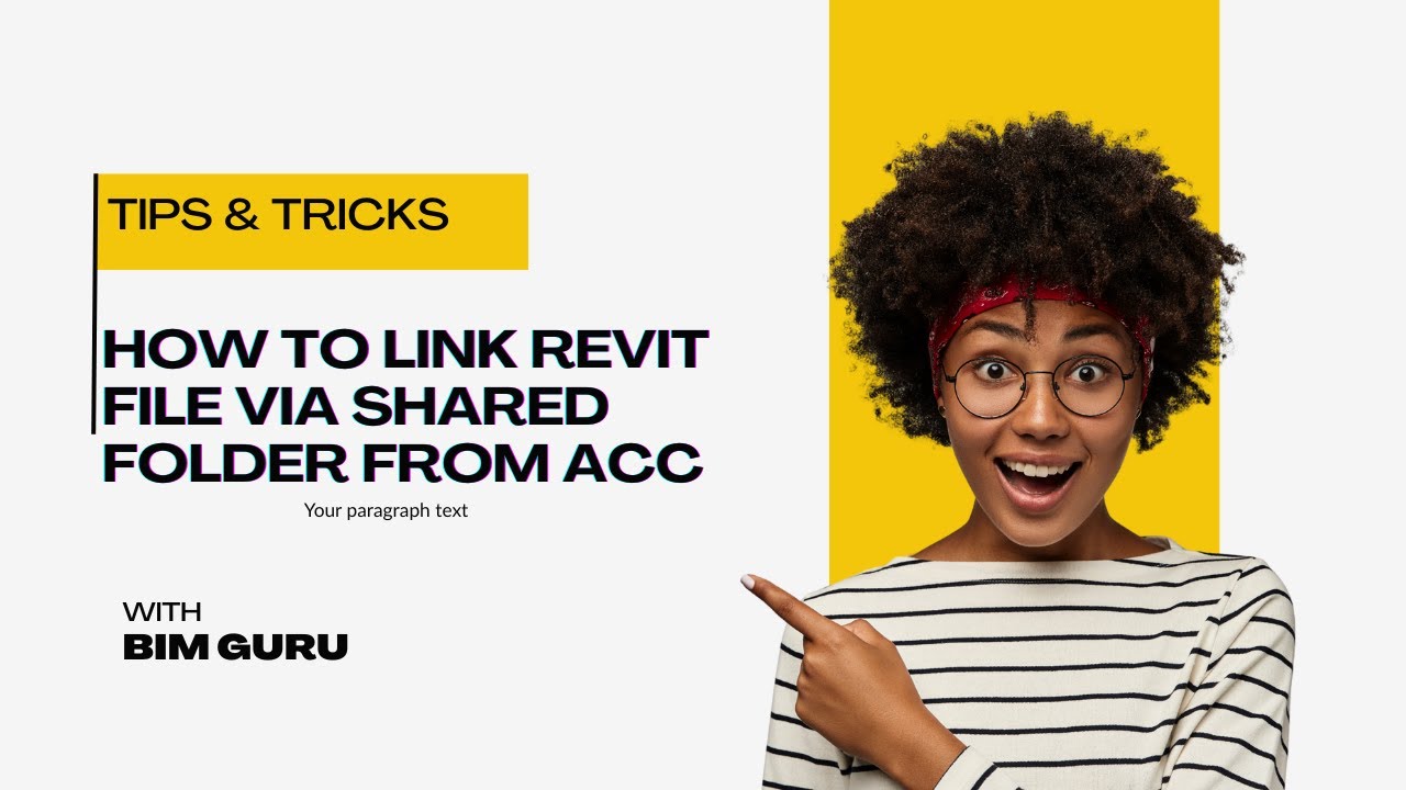 How to Link Revit File Via Shared Folder From ACC - YouTube