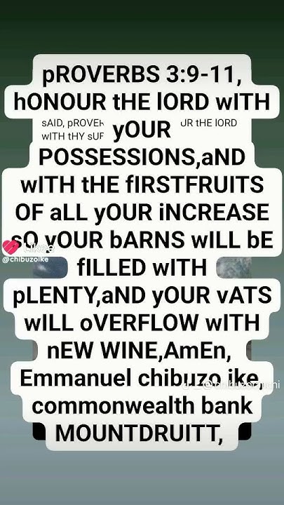 pastor-emmanuel-chibuzo-ike-and-i-said-proverbs-3-9-12-youtube