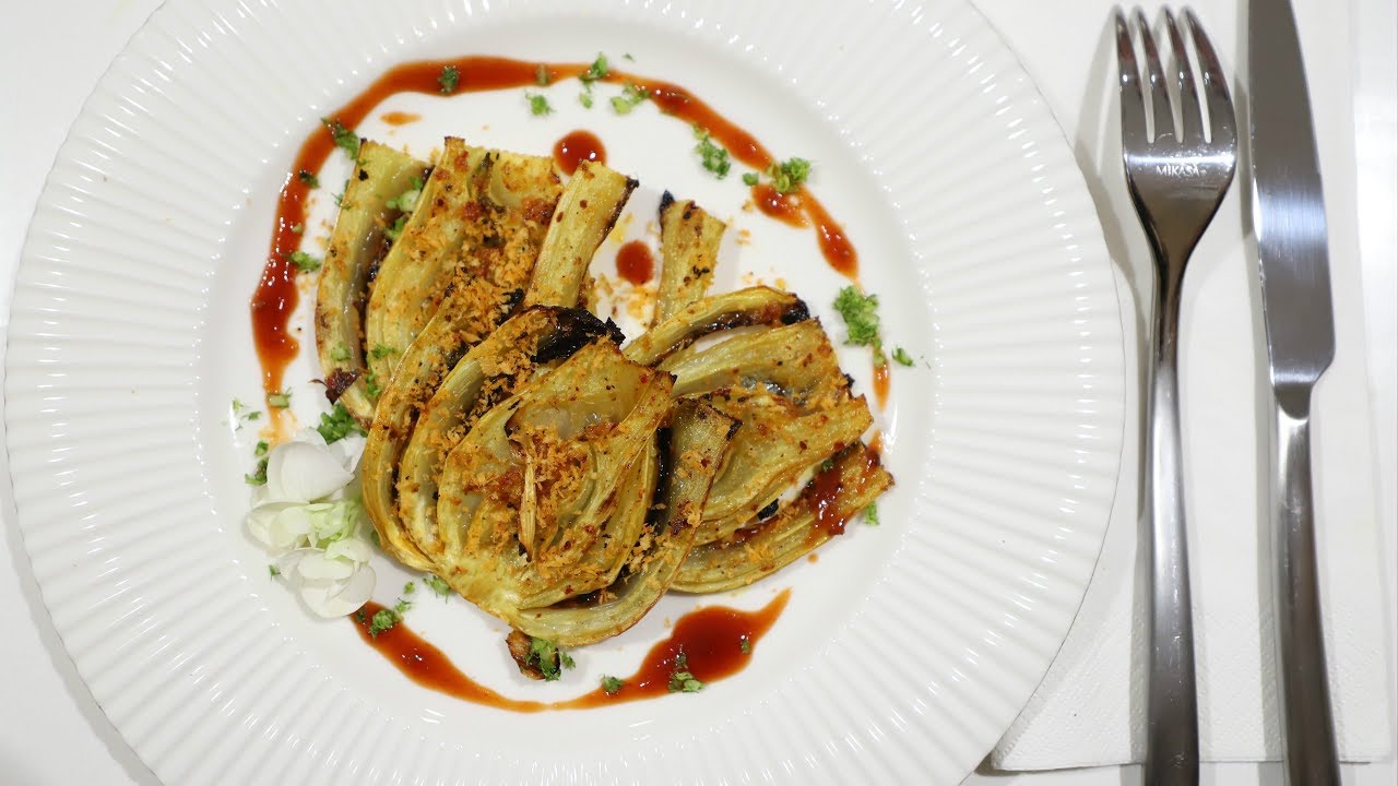 Roasted Crunchy Fennel How to Roast Fennel Heghineh Cooking Show