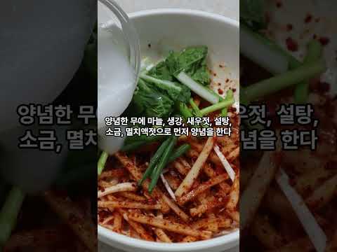 <strong>한식조리기능사</strong> <strong>실기</strong> - 배추김치