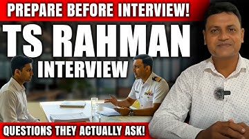 Before You Face TS Rahman Interview, Watch This! (Real Questions Revealed)@ShippingUpdates
