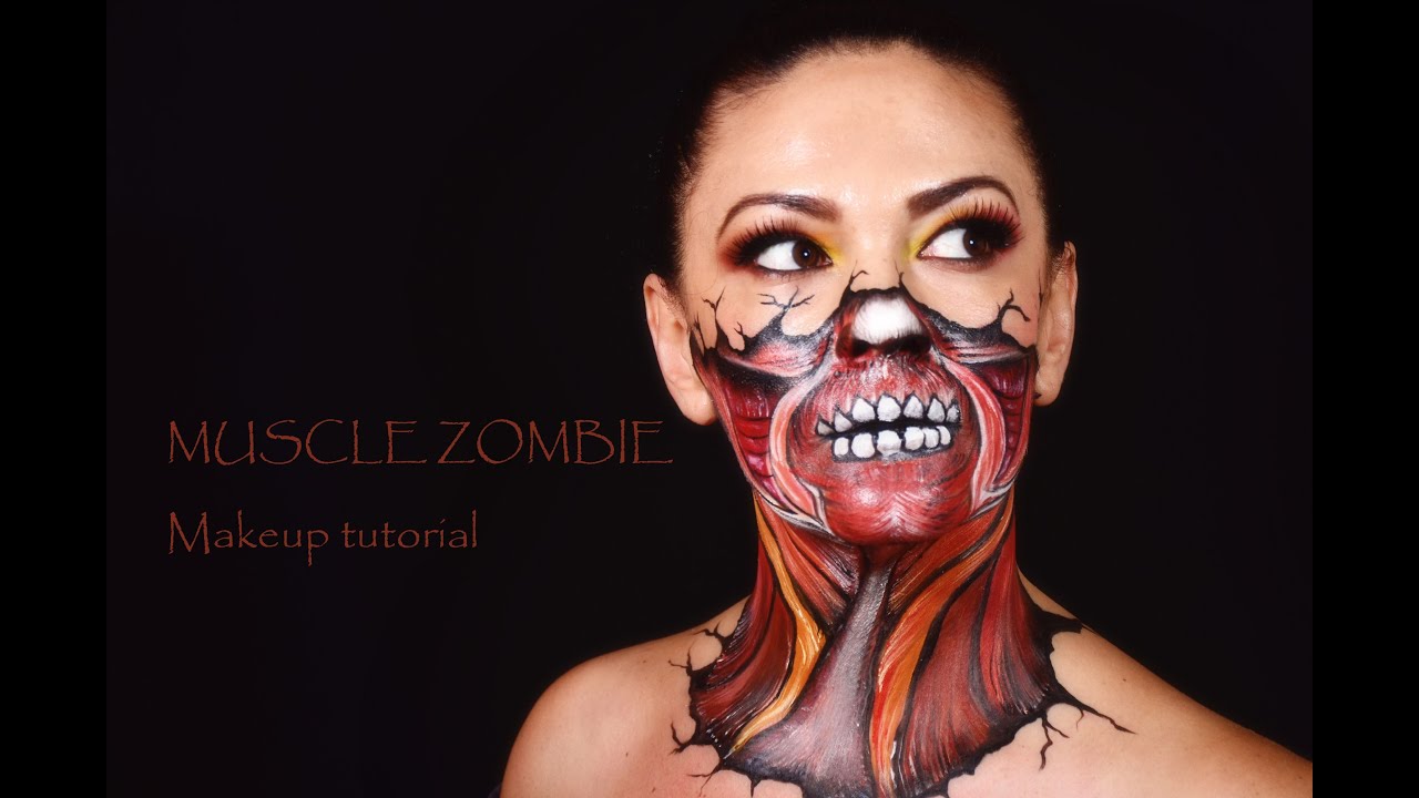 Muscle Zombie Makeup Tutorial YouTube