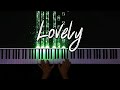 Billie Eilish, Khalid - Lovely (Piano Tutorial) - Cover