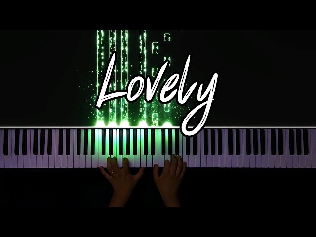 Billie Eilish, Khalid - Lovely (Piano Tutorial) - Cover class=