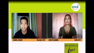 GMA Regional TV Live: 'Bisaya' Nilang Johnel Bucog ug Gerlyn Abaño