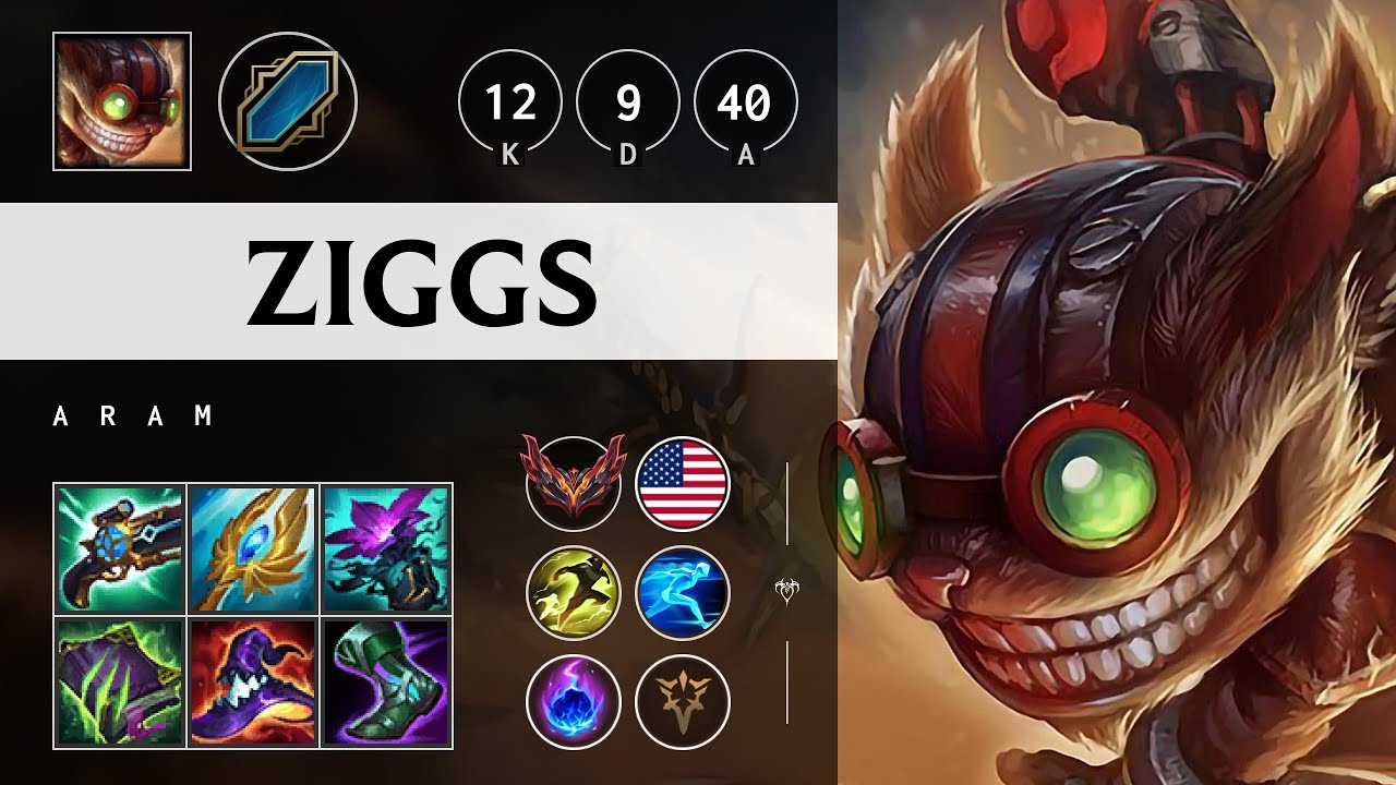 Ziggs ARAM - NA Grandmaster Patch 25.11