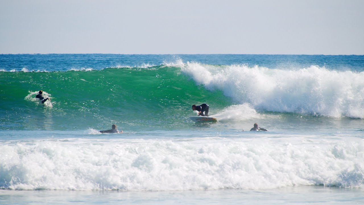 Surfing Good Summer Swell at Lowers RAW