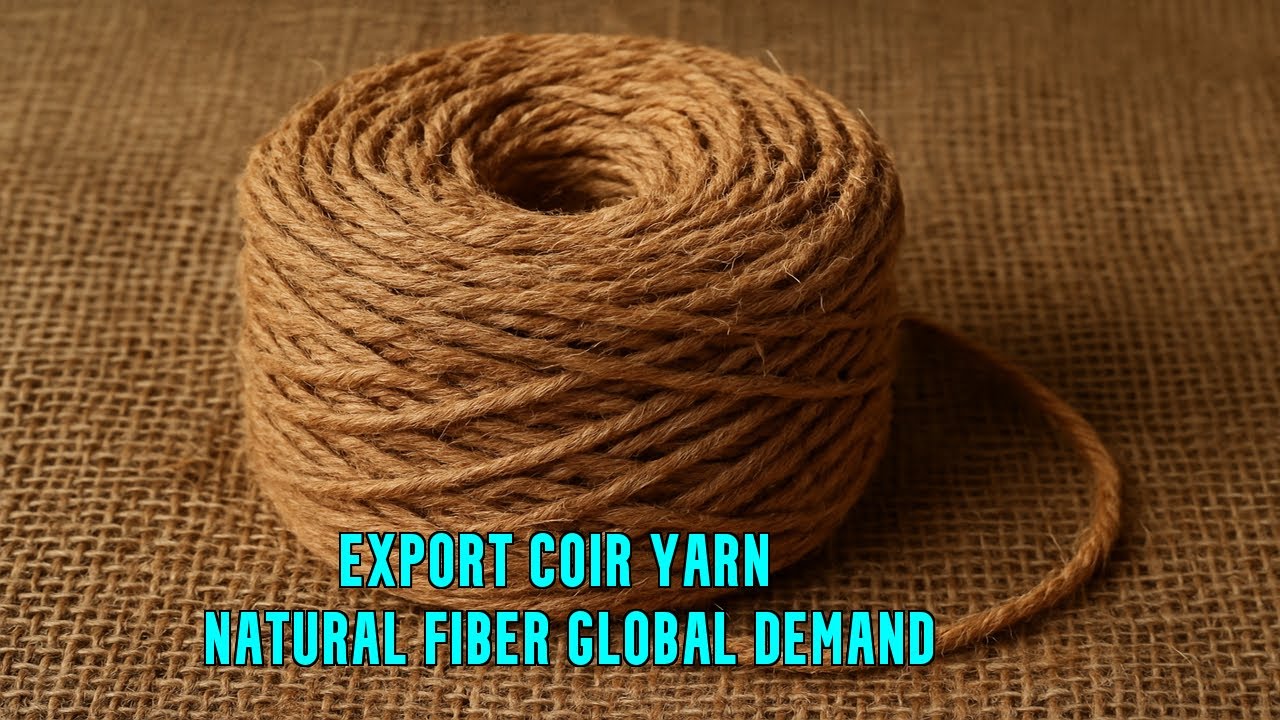 Export Coir Yarn — Natural Fiber, Global Demand