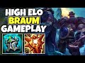 I played braum so you dont have to - Challenger braum commentary