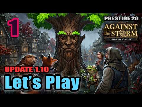 New Start with 4 Species in Against the Storm: Over-Haulers. Survival City Builder. Full Gameplay