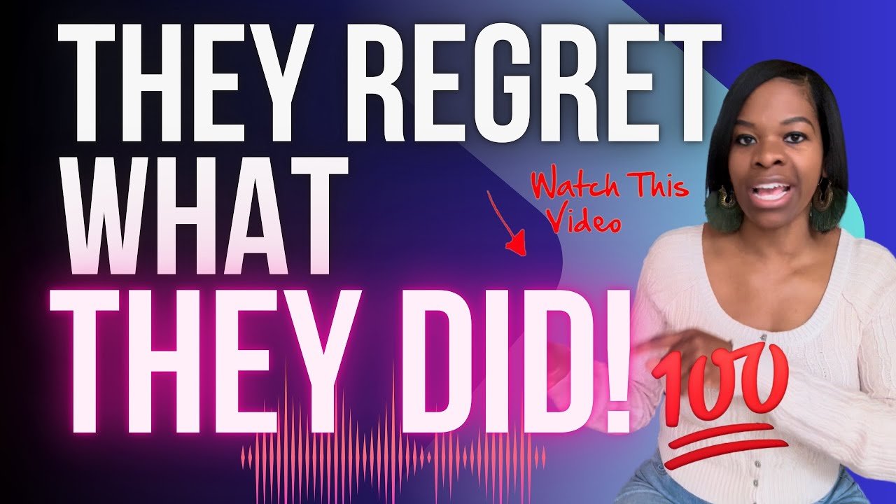 The Person Who Targeted You Wishes They Could Undue It | Living in Regret‼️#success