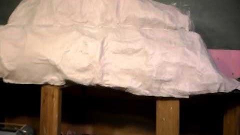 O Scale How to Build a Tunnel and Mountain  Part 3