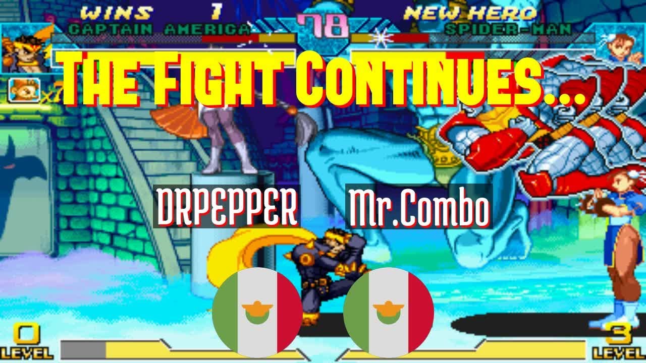 FT5 mvsc DRPEPPER MX Vs Mr Combo MX Marvel Vs Capcom Fightcade ft5-mvsc-drpepper-mx-vs-mr-combo-mx-marvel-vs-capcom-fightcade