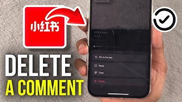 How to Delete A Comment on Rednote - 2025