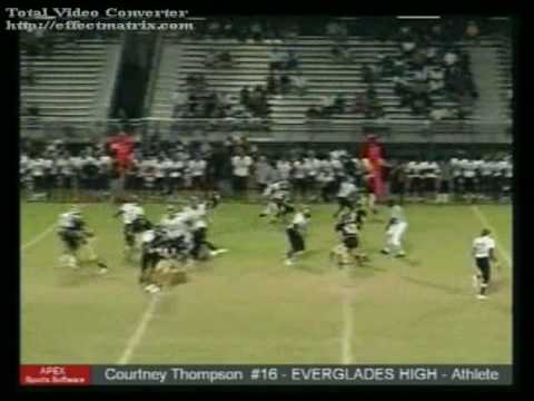 High School Quarterback - #16 Courtney Thompson - ...