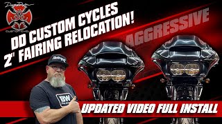 ⚡Aggressive Road Glide Look! DIY With DD Customs Fairing Relocation Bracket!⚡ by SIK Baggers 8,882 views 1 month ago 22 minutes