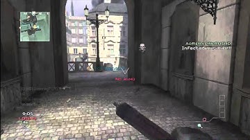MW3: Infected-Knife vs. MSR Gameplay (Rifle Fail)