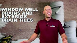 Tip of the Day: Window Well Drains & Old Exterior Drain Tile