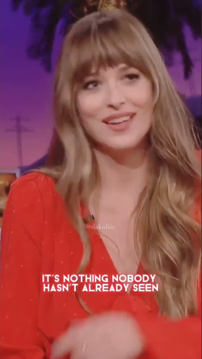 Dakota Johnson reality TV show up skirt