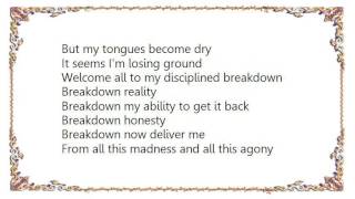 Collective Soul - Disciplined Breakdown Lyrics