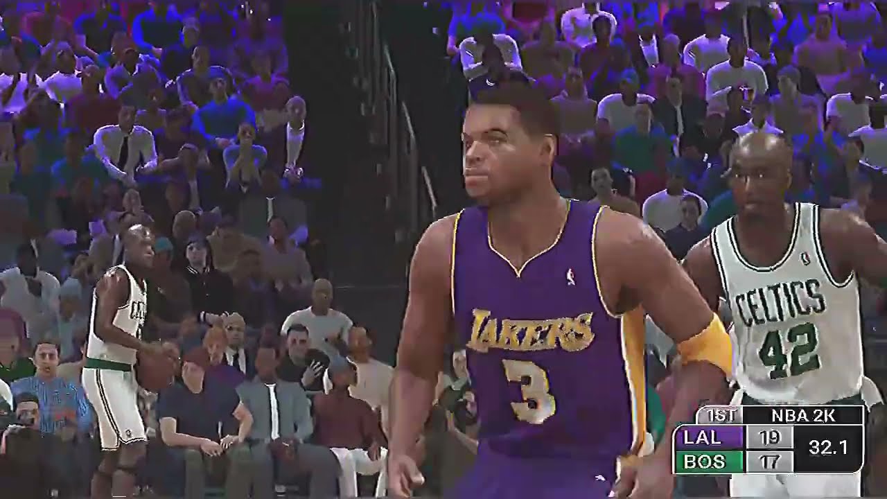 NBA 2K26 MyEras 2003 Lakers v Celtics