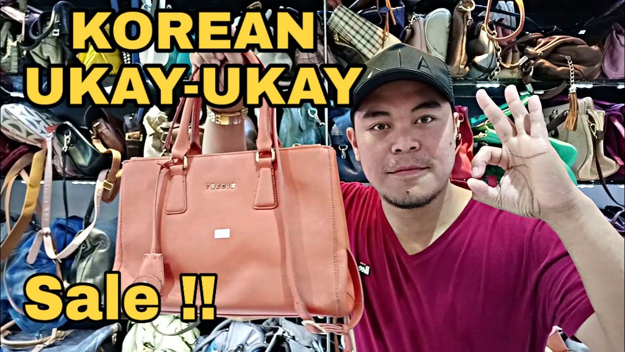KOREAN BAG UKAY UKAY l ANTIPOLO VLOG52 YouTube