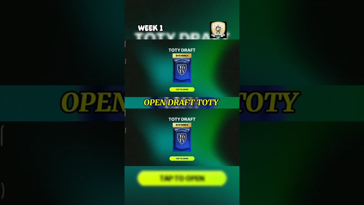 OPEN PACK ❎ OPEN DRAFT ☑️ TOTY week 1 🔥 
