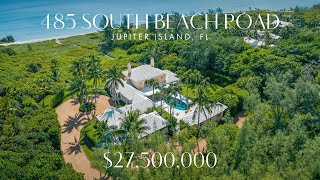Ultimate Beachfront Luxury 27.5M Jupiter Island Retreat