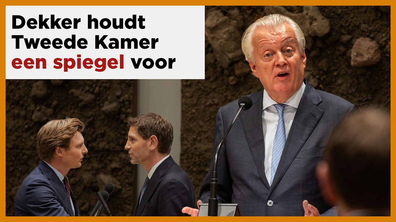 Thumbnail "Veel ontwikkelingen in Nederland zijn op hol geslagen" | Ralf Dekker (FVD) Algemene Beschouwingen
