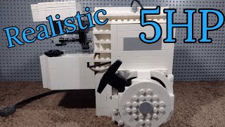 Lego Briggs and Stratton 5HP Model Engine!