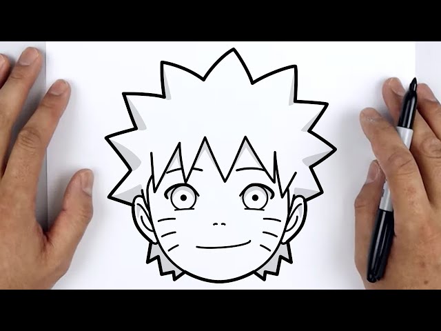 Naruto Anime Manga Face Drawing  Small Online Class for Ages 8-13