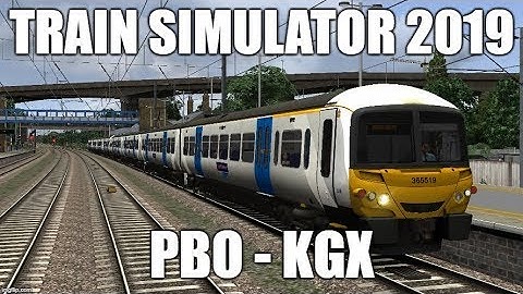 Peterborough - Kings Cross Timelapse | Class 365 | Train Sim 2019 #63