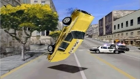 Driver 1 PS1 Cheats And Funny Moments Insane Speed Taxi Cheats