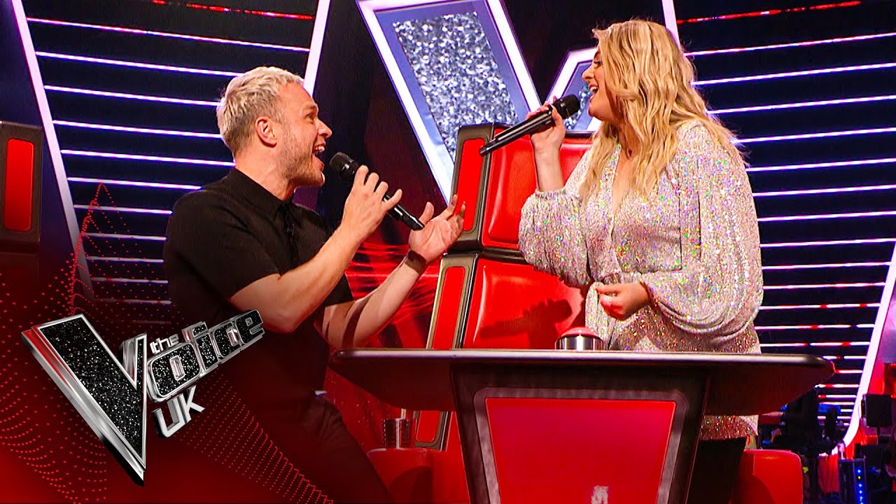 Meghan Trainor and Olly Murs' Surprise Duet! | Blind Auditions | The Voice UK 2020