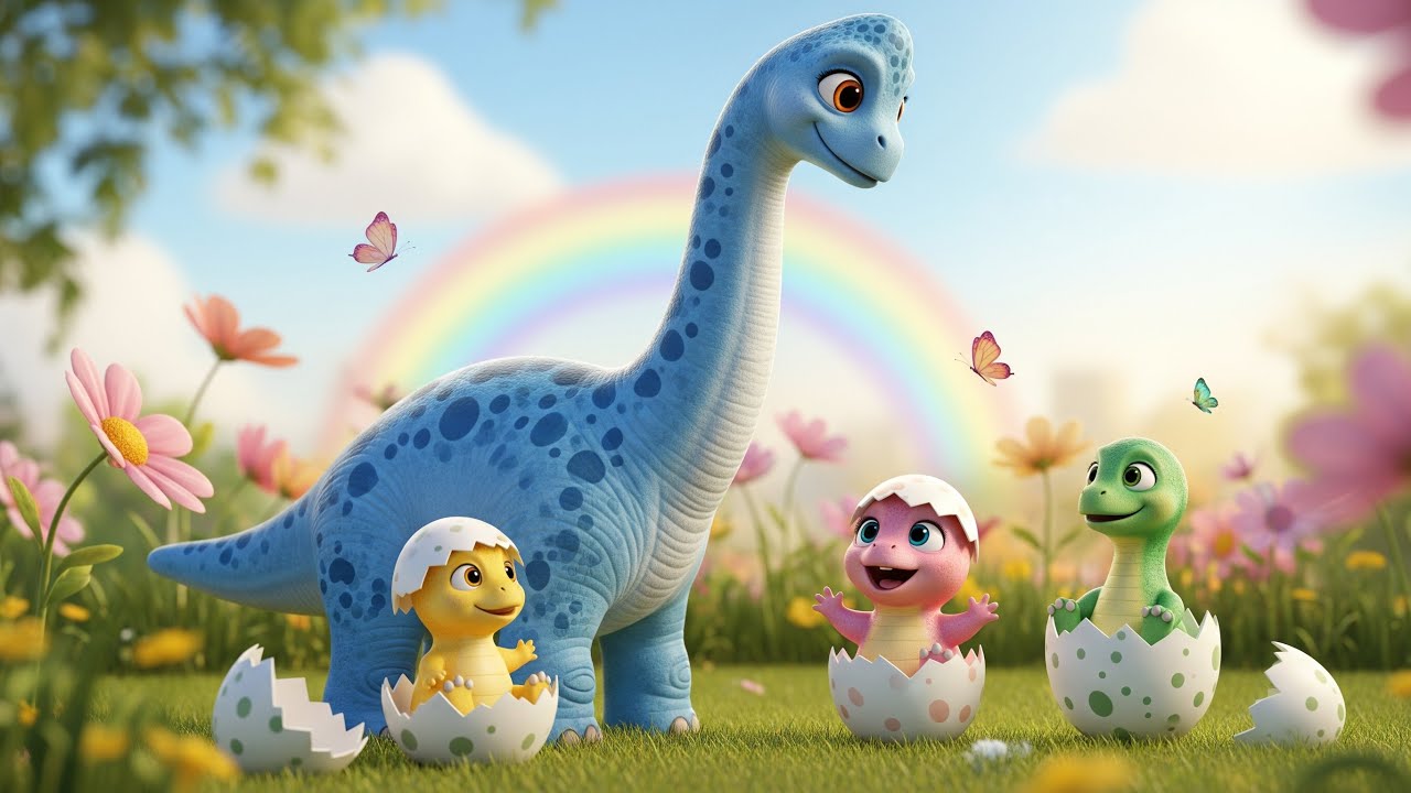 恐龙儿歌｜The Dinosaur Song｜中文儿歌｜Fun Song for Kids to Learn Dinosaur Names & Features