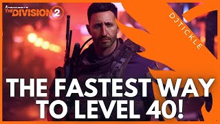 THE FASTEST WAY TO LEVEL UP 1-40! NOT JUST LINCOLN :) #thedivision2