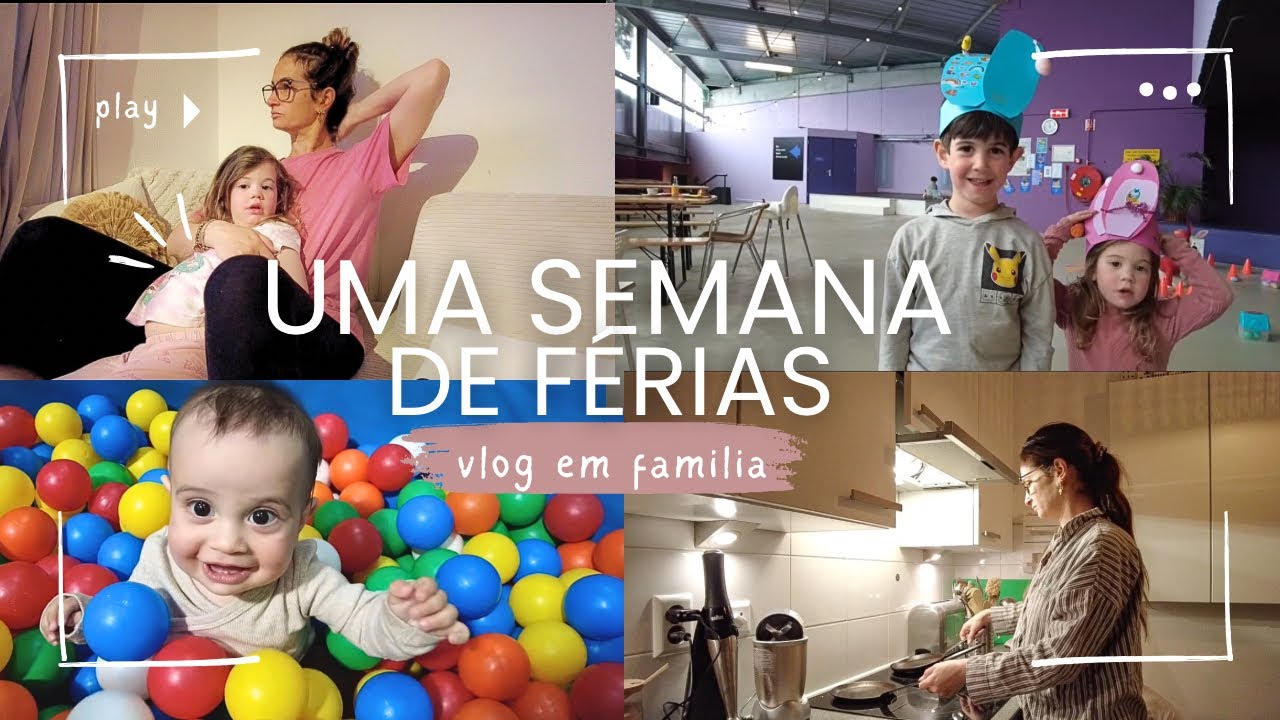 Como sobrevivi as férias, muitas atividades, comprinhas e PERRENGUES. Vlogão em família