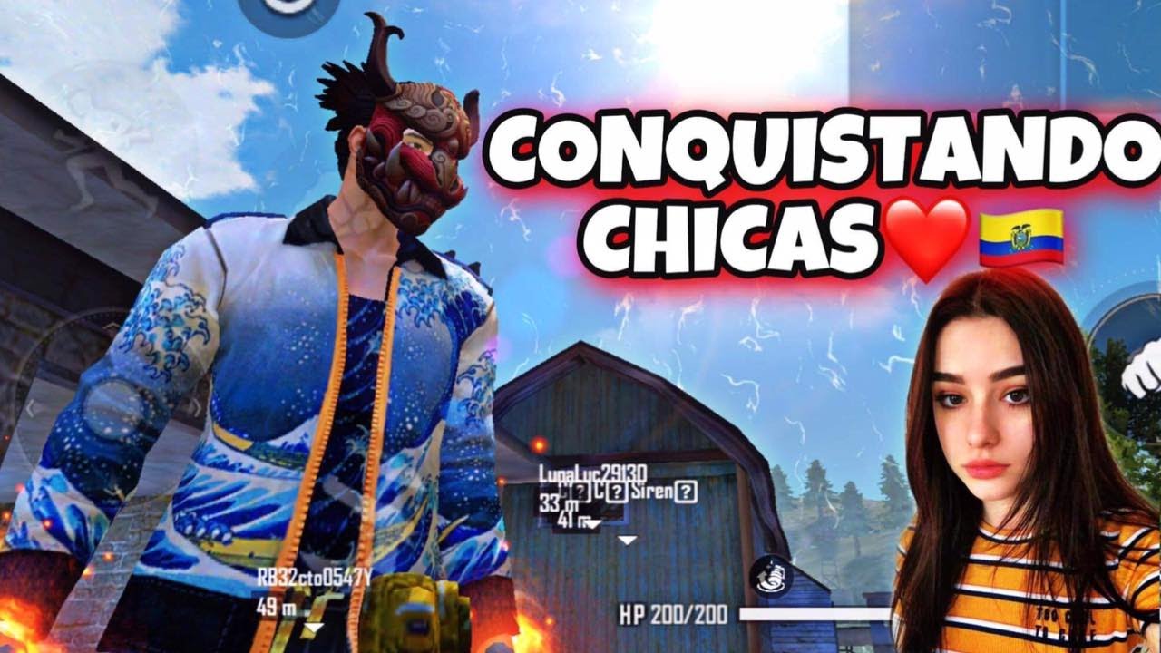 CONQUISTANDO CHICAS CON EL PASE SAKURA🔥🇪🇨 *TERMINA BIEN* FREE FIRE