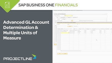 SAP Business One Advanced GL Account Determination & Multiple Units of Measure