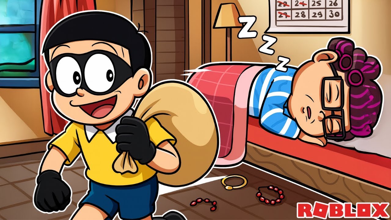 Rob The House Gameplay in Tamil | GAMING WITH NOBITA