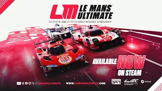Le Mans Ultimate : the Official Video Game of the FIA WEC and 24 Hours of Le Mans.