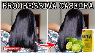 Progressiva de Limão e Maizena – Liso Perfeito sem Chapinha