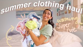 a *super cute* summer clothing haul ☼ 2020 try-on