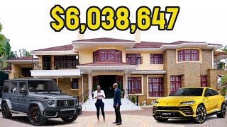 Inside THE MOST EXPENSIVE Home In Runda | MEGA MANSION #interiordesign #tour #luxury