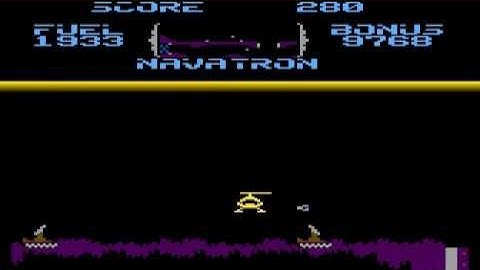 Fort Apocalypse on the Atari 8 bit (Emulated)