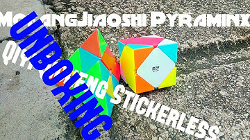 Qiyi Qicheng Skewb & MofangJiaoshi  Pyraminx Unboxing [MspeedCube]