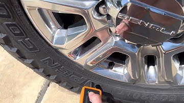 GMC truck and trailer TPMS position learning